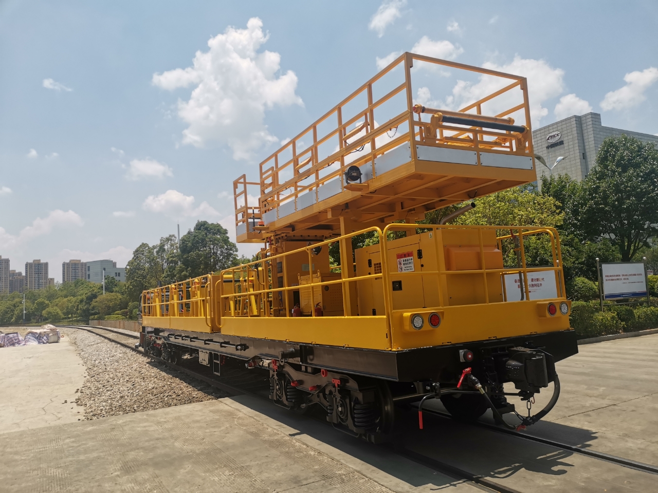 DJF-10接觸網放線車